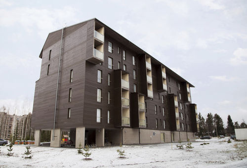 Edificio modulare - LINTUVIITA - Stora Enso - prefabbricato / in legno / per alloggi collettivi