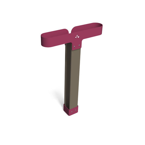 Rastrelliera per biciclette a pavimento - LUDÉO - GUYON - con sistema di sicurezza / design originale / orizzontale