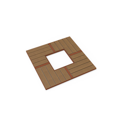Griglia per alberi quadrata - MEZZO - GUYON - in legno / in metallo / tagliata al laser