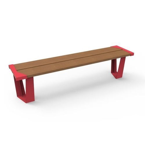 Panca classica - LEGNA - GUYON - in poliestere / in legno / senza schienale