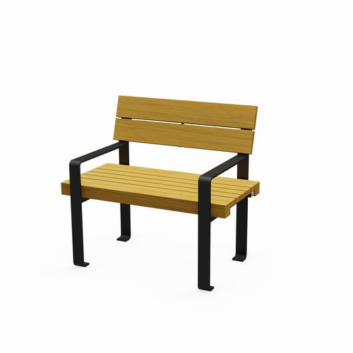 Poltrona design - LINEA SEDIA - GUYON - in legno / in legno / in metallo
