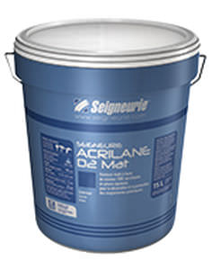 Intonaco di rivestimento - ACRILANE D2 MAT  - Seigneurie - per esterni / per facciata / a base di resina acrilica