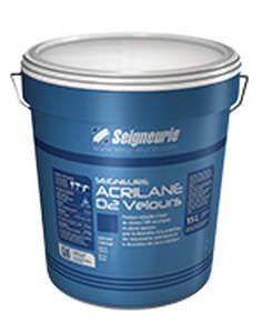 Intonaco di rivestimento - ACRILANE D2 VELOURS - Seigneurie - per esterni / per facciata / a base di resina acrilica