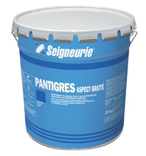 Intonaco di impermeabilizzazione - PANTIGRÈS ASPECT GRATTÉ - Seigneurie - per facciata / in plastica / monostrato