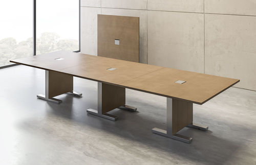 Tavolo da riunione contemporaneo - APPROACH - Nucraft - in legno / rettangolare / modulare