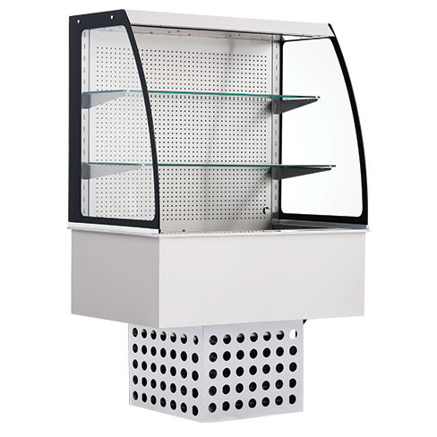 Vetrina refrigerata da appoggio - BHST2GN-KR6 - Kristal Endustriyel A.S. - per negozio / in acciaio inox / senza ante