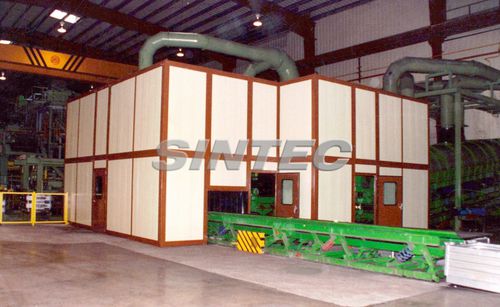 Pannello acustico per rivestimento di facciata - AISFÓN PI - SINTEC INSONORIZACIÓN - per parete / in tessuto / rettangolare