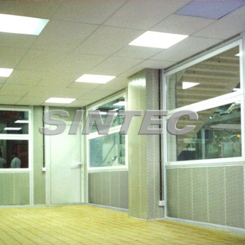 Pannello acustico per parete - AISFÓN VIEWPORTS - SINTEC INSONORIZACIÓN - in acciaio / rettangolare / per interni