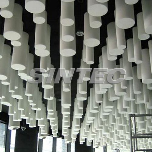 Baffle acustico in resina - TECCYLINDER - SINTEC INSONORIZACIÓN - sospeso / cilindrico / decorativo
