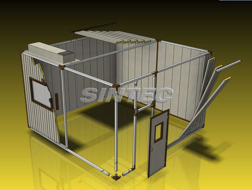 Pannello acustico per parete - SINTEC INSONORIZACIÓN - di acciaio / rettangolare / perforato