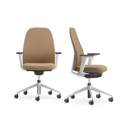 Sedia contemporanea - DSW MID - ICF - da interno / in tessuto / in pelle