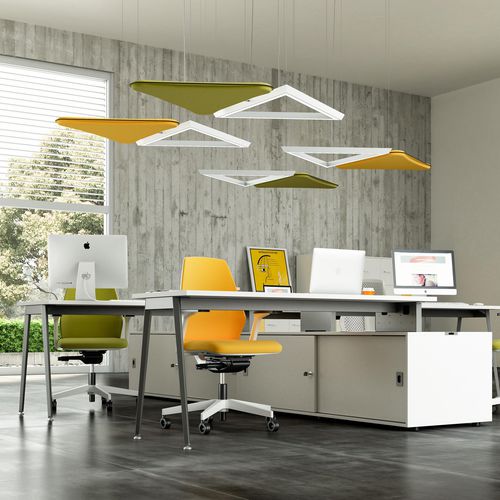 Baffle acustico sospeso - LIGHTSOUND   - Quadrifoglio Sistemi d'Arredo - decorativo