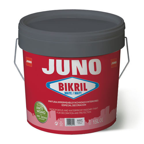 Pittura decorativa - BIKRIL  - JUNO - di impermeabilizzazione / da esterno / da interno