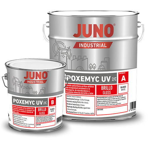 Pittura decorativa - Poxemyc UV 2/C RAL 9006 - JUNO - di protezione / da esterno / indoor