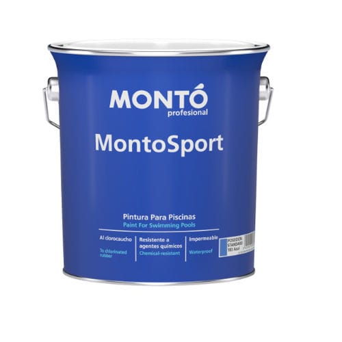 Pittura di protezione - MONTOSPORT POSEIDON STANDARD - PINTURAS MONTO - da esterno / da interno / per piscina