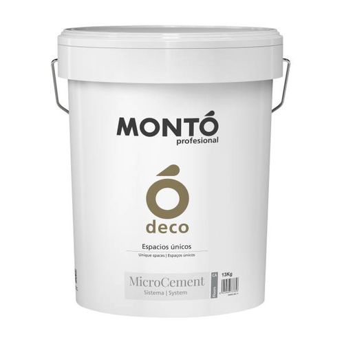 Intonaco decorativo - MICROCEMENT FLOORS - PINTURAS MONTO - di finitura / da interno / da esterno