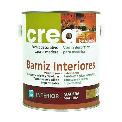Vernice decorativa - BARNIZ INTERIOR - PINTURAS MONTO - di protezione / acrilica / a base d'acqua