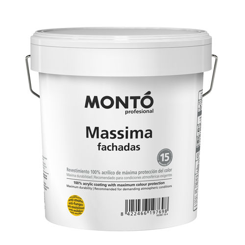 Pittura di protezione - MASSIMA - PINTURAS MONTO - di finitura / da interno / da esterno