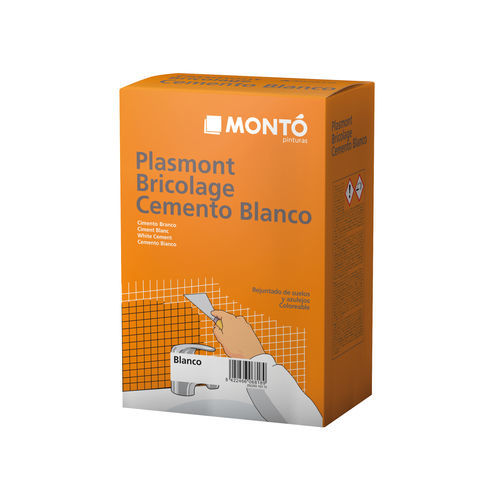 Malta di riparazione - PLASMONT BRICOLAGE CEMENTO BLANCO - PINTURAS MONTO - di giunzione / per muratura / per cemento