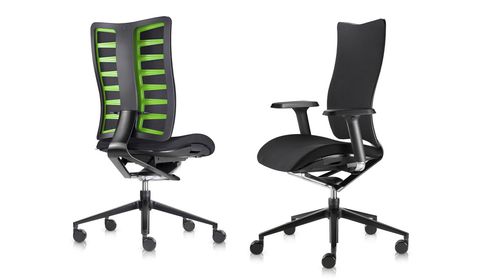 Sedia da ufficio contemporanea - SITAGEGO - SITAG - in tessuto / con base a stella / contract