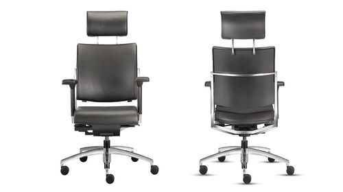 Poltrona da ufficio contemporanea - SITAGWORLD - SITAG - in poliuretano / con poggiatesta / contract