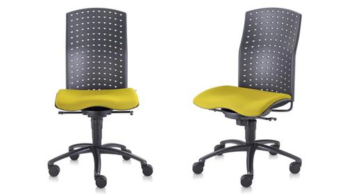 Sedia da ufficio contemporanea - REALITY - SITAG - in tessuto / con base a stella / contract