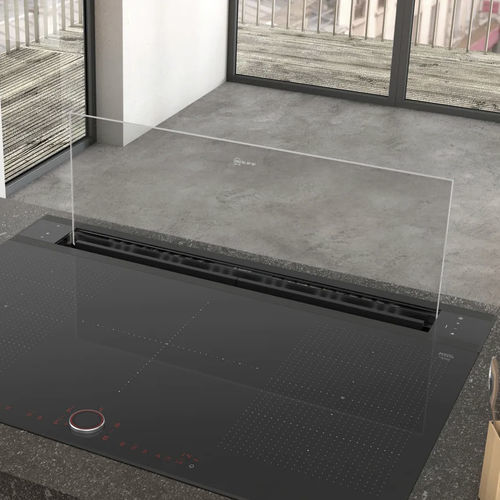 Cappa aspirante per piano di lavoro - I98WMM1S1B - NEFF - per uso residenziale / con touch screen / a scomparsa
