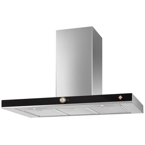 Cappa a muro - DHB7952X - DE DIETRICH ELECTROMENAGER - con illuminazione integrata