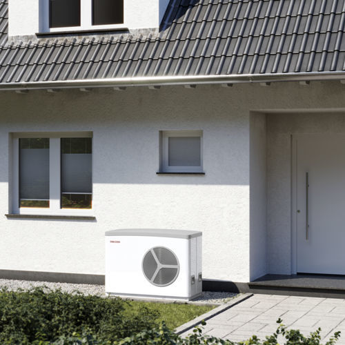 Pompa di calore aria-acqua - HPA-O 10  - STIEBEL ELTRON - residenziale / per installazione esterna / split