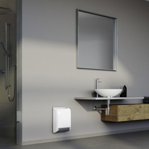 Termoconvettore elettrico - CK 20 TREND LCD - STIEBEL ELTRON - contemporaneo / in gesso / bianco