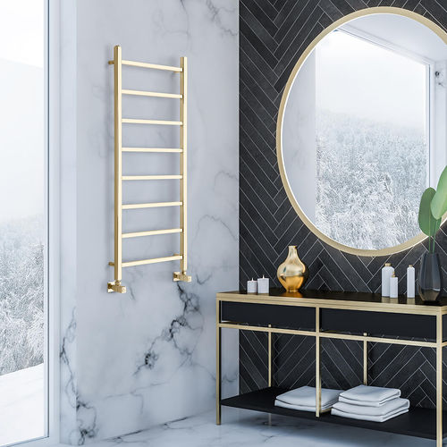 Scaldasalviette ad acqua calda - Diva  - HAMMAM DESIGN RADIATOR - 0...500 w / contemporaneo / in acciaio inossidabile