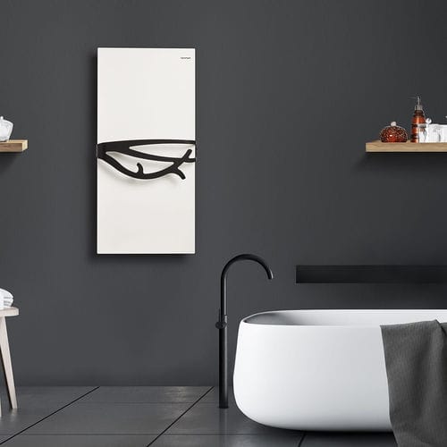 Scaldasalviette ad acqua calda - OLIVIN - HAMMAM DESIGN RADIATOR - contemporaneo / in acciaio inox / bianco