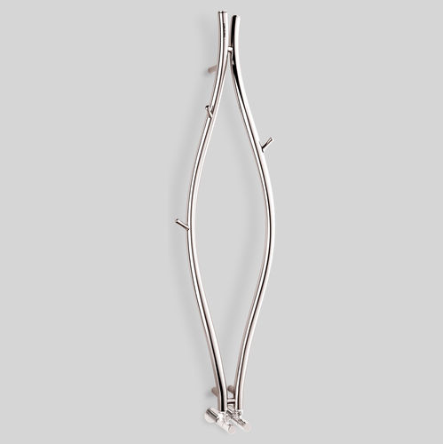Appendiabiti da parete contemporaneo - FLAKE Y - HAMMAM DESIGN RADIATOR - in acciaio inossidabile / multiplo / da bagno