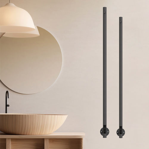 Scaldasalviette elettrico - Tundra  - HAMMAM DESIGN RADIATOR - 0...500 w / contemporaneo / in acciaio inossidabile