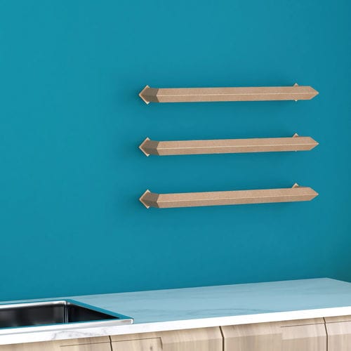 Scaldasalviette elettrico - Kibele  - HAMMAM DESIGN RADIATOR - 0...500 w / contemporaneo / in acciaio inossidabile