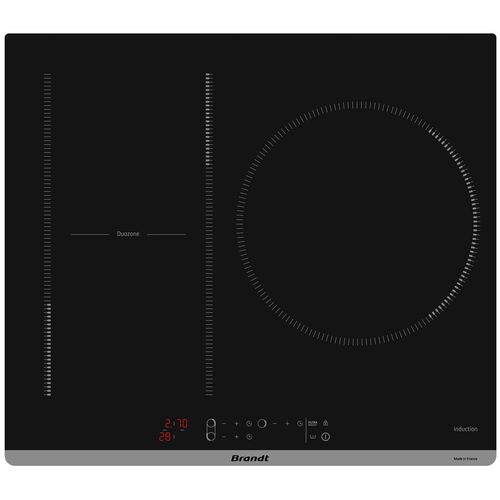 Piano cottura a induzione - BPI163DUB - Brandt - 3 fuochi / da incasso / con comandi tattili