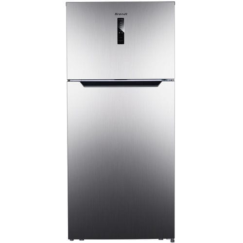 Frigorifero combinato a 2 porte - BFD8580NX - Brandt - per uso residenziale / a posa libera / con congelatore alto