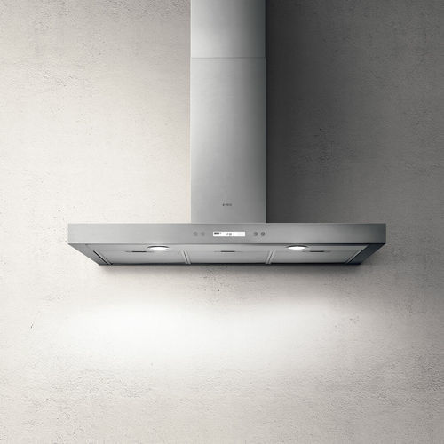Cappa a muro - SPOT PLUS - Elica - con condotto / con illuminazione integrata / grigia