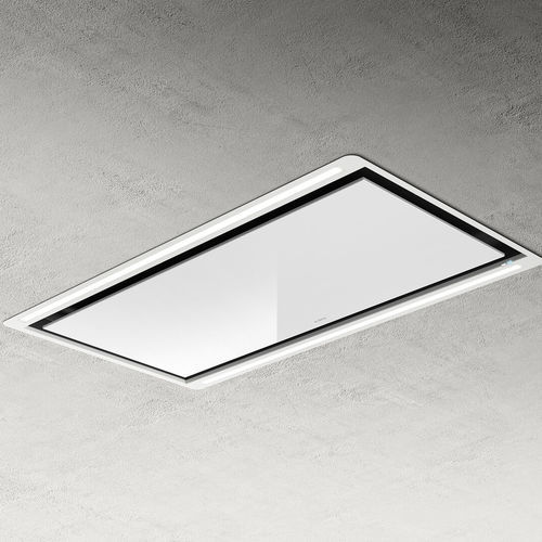 Cappa da soffitto - HILIGHT GLASS - Elica - con condotto / silenziosa / con illuminazione integrata