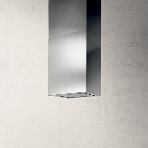 Cappa a isola - KUADRA  - Elica - con condotto / con illuminazione integrata / classe D