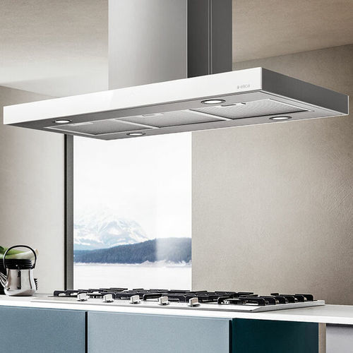 Cappa a isola - JOY - Elica - con condotto / con illuminazione integrata / con touch screen