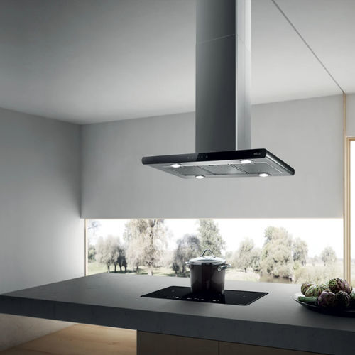 Cappa a isola - GALAXY  - Elica - con condotto / con illuminazione integrata / con touch screen