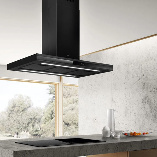 Cappa da soffitto - ADÉLE - Elica - con condotto / classe A / nera