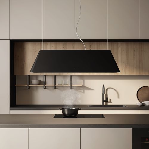 Cappa da soffitto - IKONA MAXXI PURE - Elica - con condotto / classe A / nera