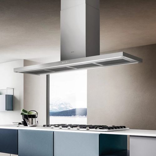 Cappa da soffitto - THIN - Elica - con condotto / classe A / grigia