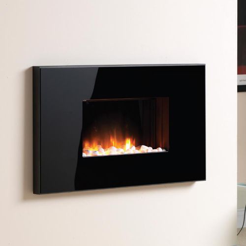 Camino elettrico - CORELLO  - Flamerite Fires - da parete / Faccia singola / con focolare chiuso