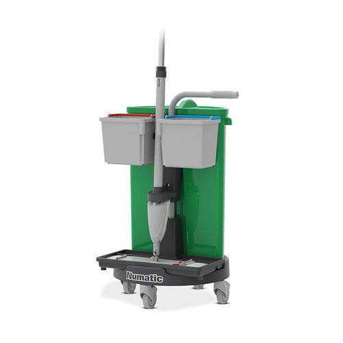 Carrello di pulizia - NC0R - Numatic - contract / in plastica riciclata
