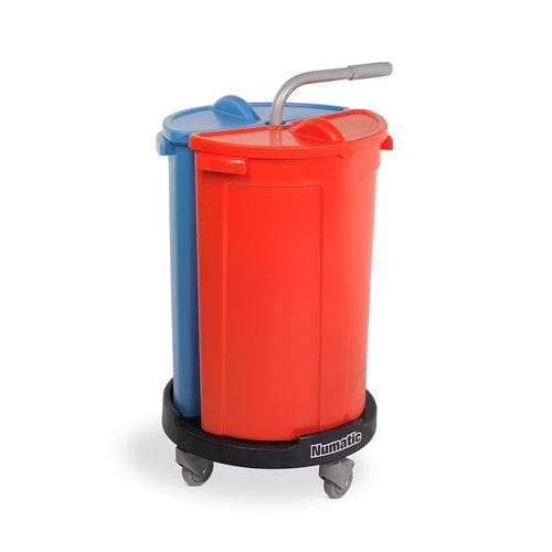 Carrello di pulizia - NC2R - Numatic - portarifiuti / contract / in plastica riciclata