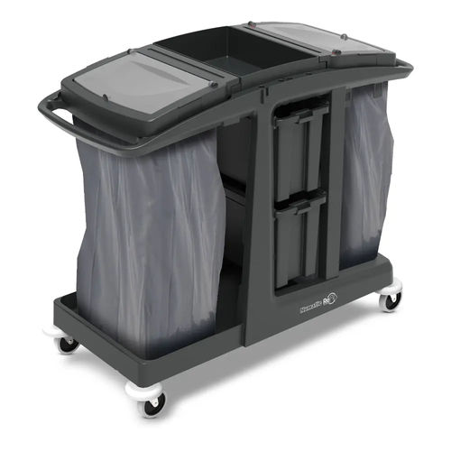 Carrello di pulizia - ECO-Matic EM6 - Numatic - portarifiuti / contract / in polipropilene