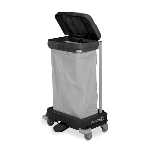 Portarifiuti in plastica riciclata - SAX120PR - Numatic - da appoggio / contract / 120L